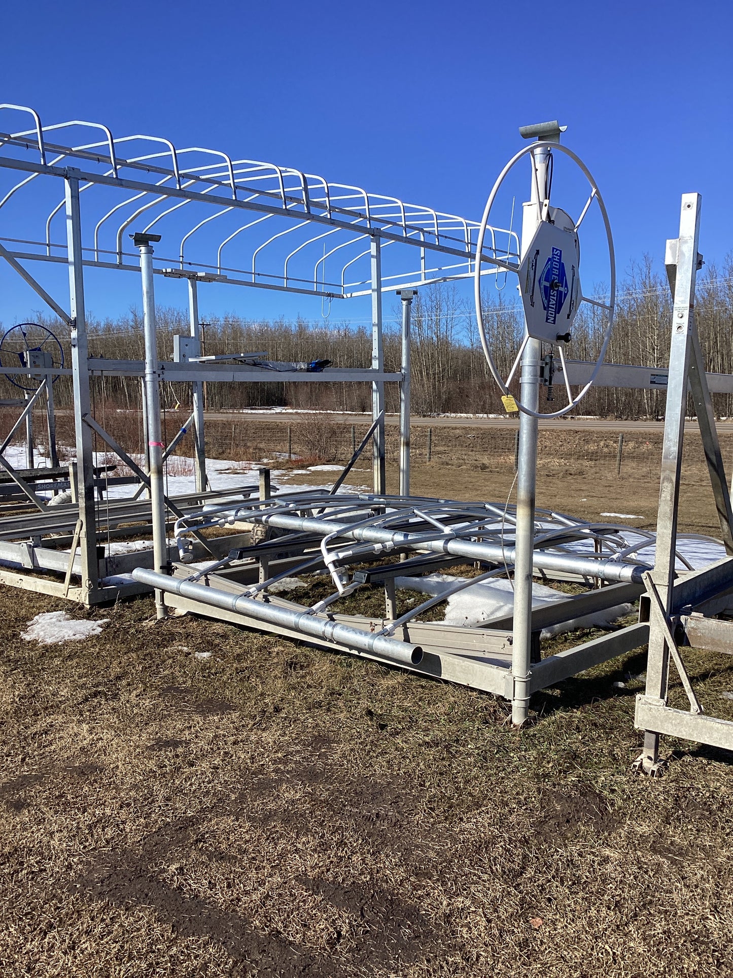 Shorestation 4000lb Lift with Canopy (Used)